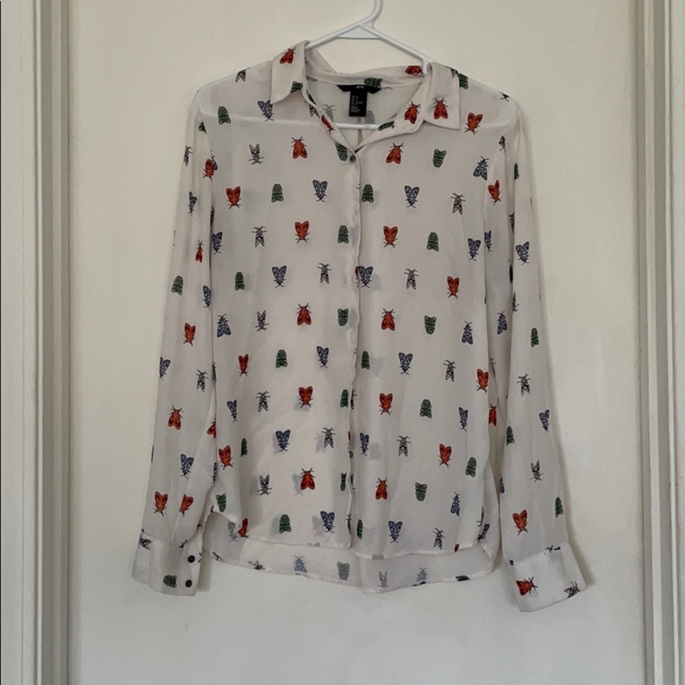 H&M Moth Blouse